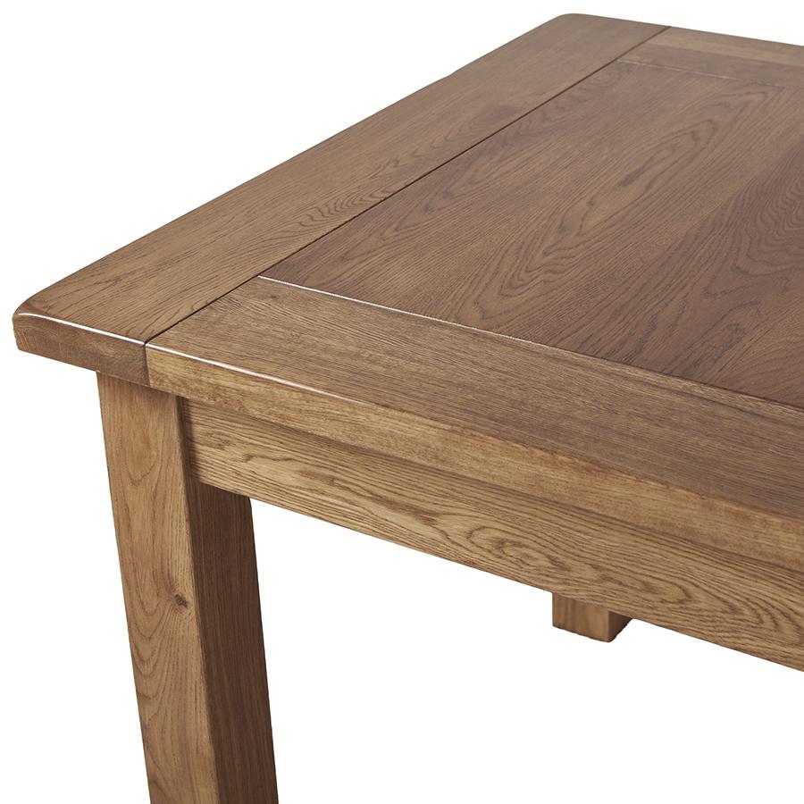Sherwood Dark Solid Oak Large Extending Table
